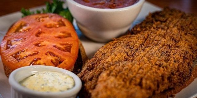 Fried Fillet of Fish Sandwich