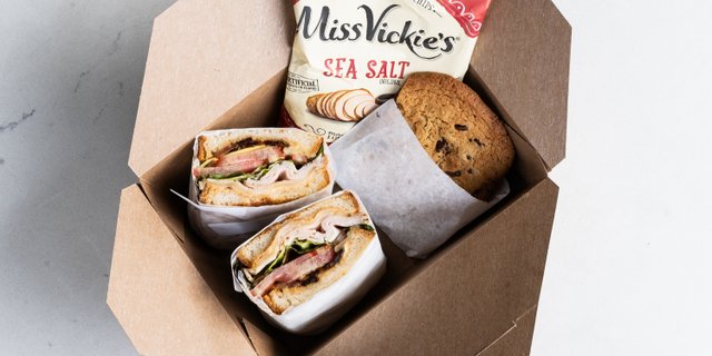 Turkey Club Sandwich Boxed Lunch