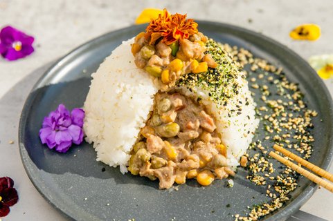 Vegan Special OniGuru Rice Bowl