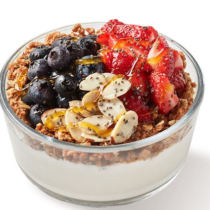 Mixed Berry Greek Yogurt Bowl