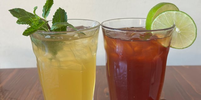 Lychee Peach Black Iced Tea