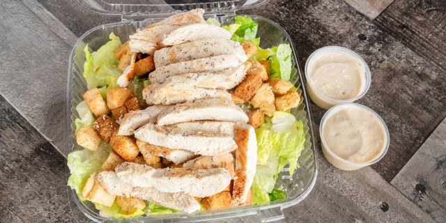 Individual Chicken Caesar Salad