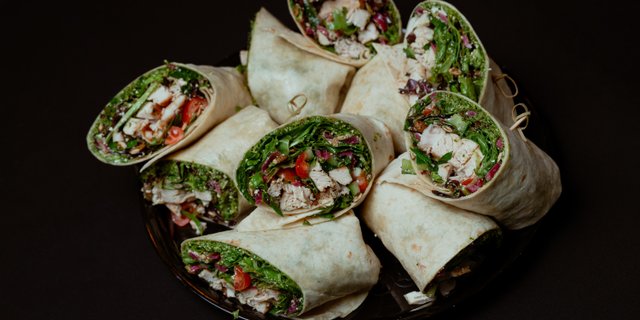 Pesto Chicken Wrap