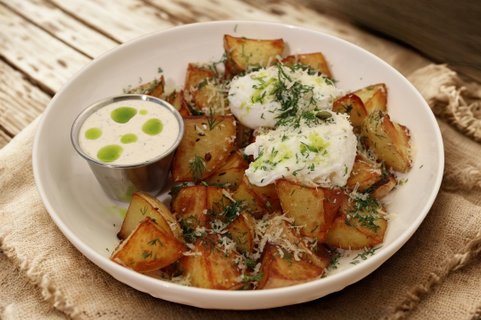 Homemade Potato Plate