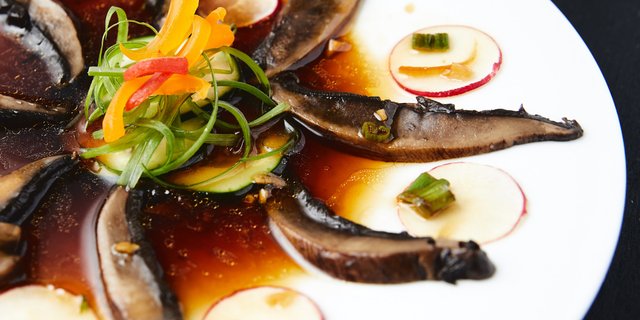 Tiradito de Hongos