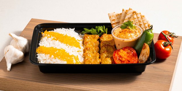 Chicken Lule Kabob Boxed Lunch