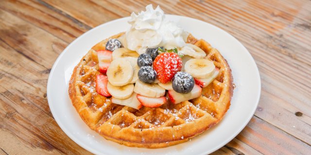 Peanut Butter Fans Waffle