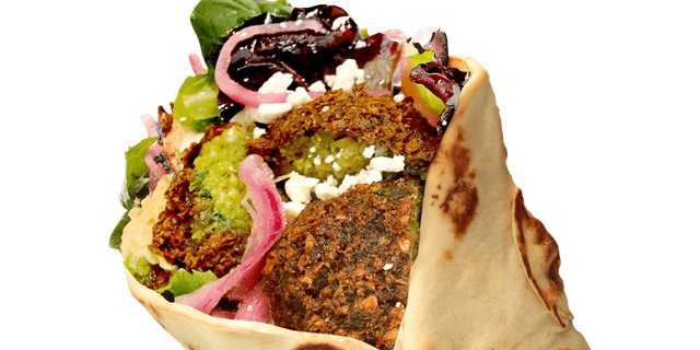 Jalapeño Falafel Wrap