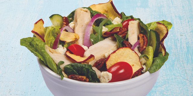 Half Apple Pecan Salad