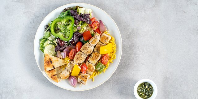 Chicken Kabob Boxed Lunch