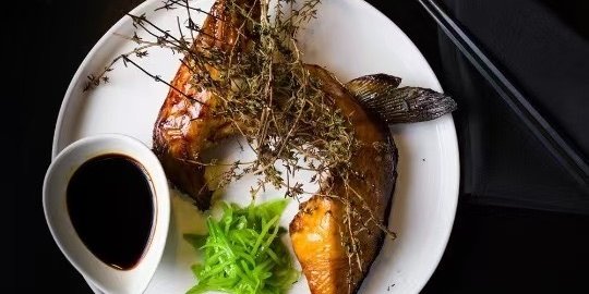 Grilled Yellowtail Kama