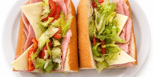 Baked Ham & Cheese Sub
