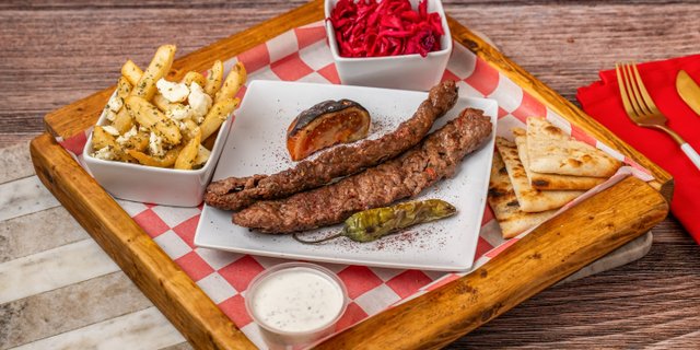 Adana Kebab (Ground Lamb) Tray