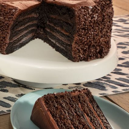 Chocolate Wave Cake Whole Dessert