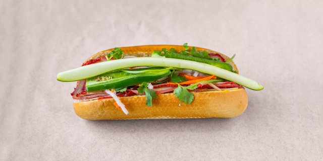 Roasted Pork Belly & Ham Bánh Mì