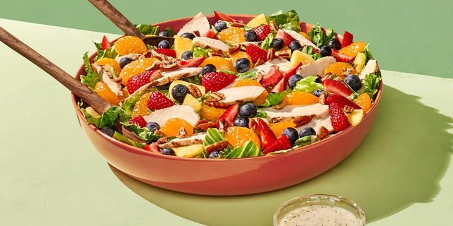 Strawberry Poppyseed Chicken Salad