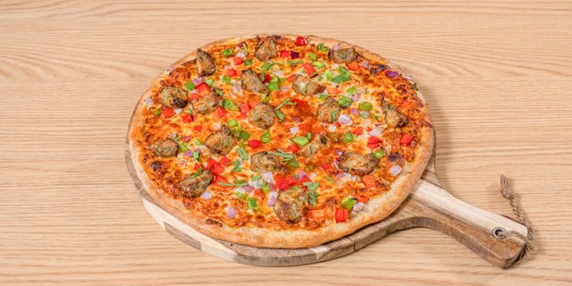 Veg Manchurian Pizza