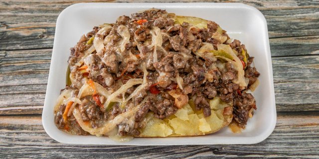 Papa Loca Plate