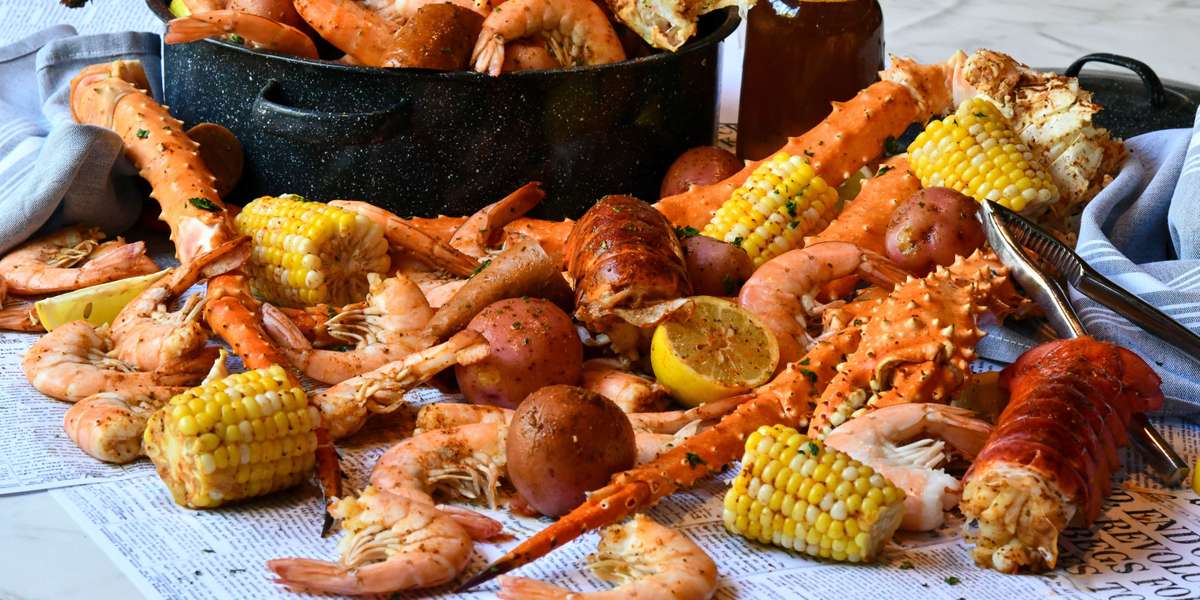 Let us cater your home or office party. Party Platters ~ Box Lunches ~ Group Meals ~ Seafood Boil Packs ~ Whole Desserts and More! We've got you covered. - Mitchell's Fish Market