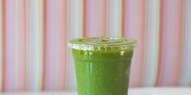 Glowing Green Grenade Smoothie