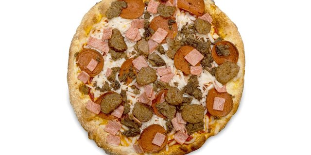 Vegan Meatzza Pizza
