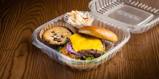 Cheeseburger Boxed Lunch