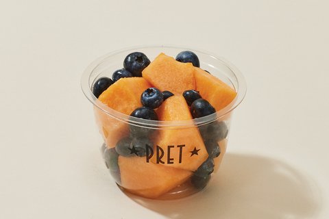 Cantaloupe & Blueberry Pot