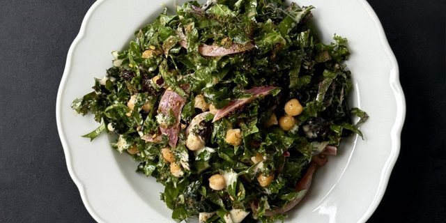 Roasted Broccoli & Cauliflower Salad
