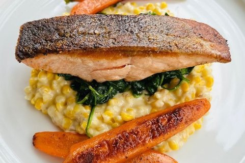 Pan-Roasted Salmon