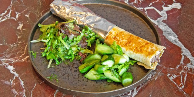 Braised Beef Wrap
