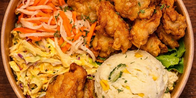 Chicken Karaage Cupbop