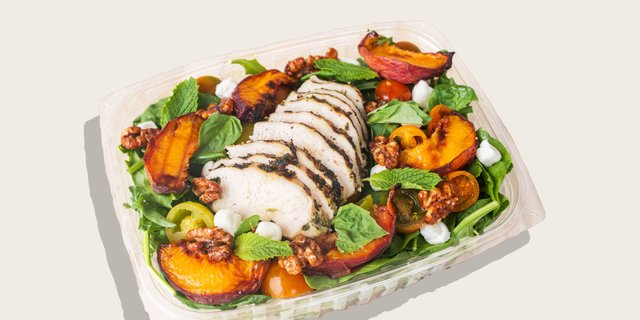 Summer Salad w/ Garlic-Herb Chicken Platter
