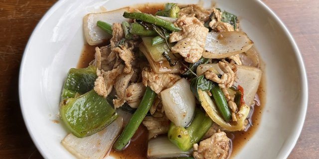 Individual Wok Basil