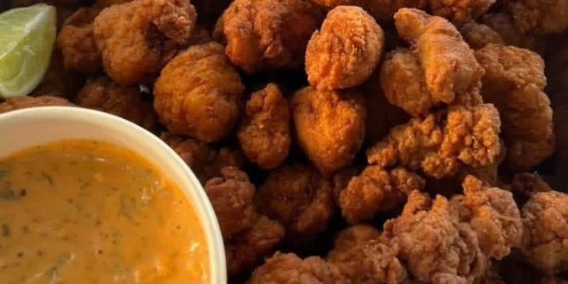 Alligator Bites w/ Tantrums Cajun Sauce