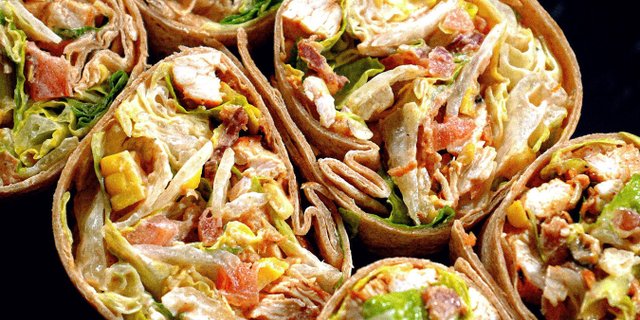 Southwest Chicken Wrap Platter