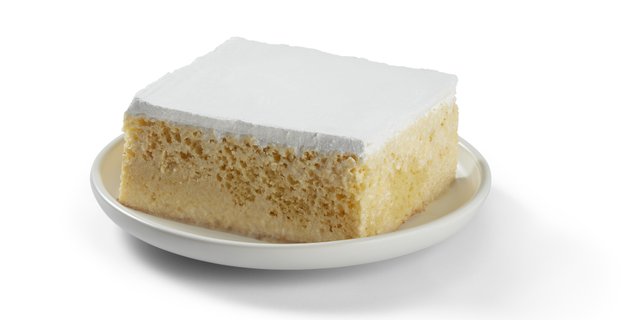 Tres Leches Cake Slice