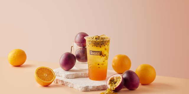 Iced Passionfruit Orange Four Seasons Tea