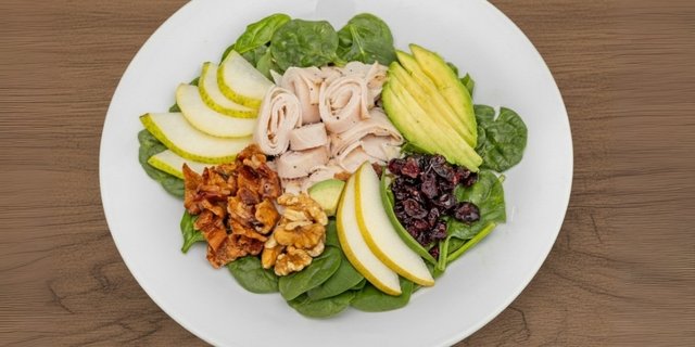 Turkey, Cranberry & Brie Salad