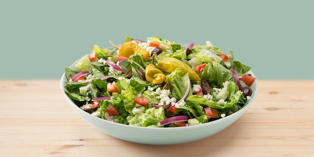 Garbanzo Greens Salad