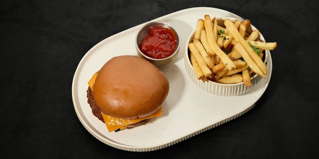 Vegan Smash Burger