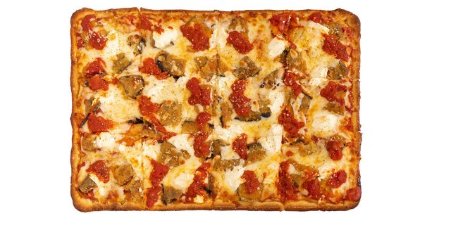 Eggplant Parm Sicilian Pizza (Square)