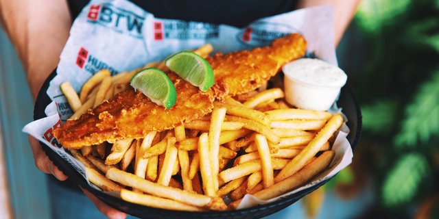 Beer-Battered Fish & Chips