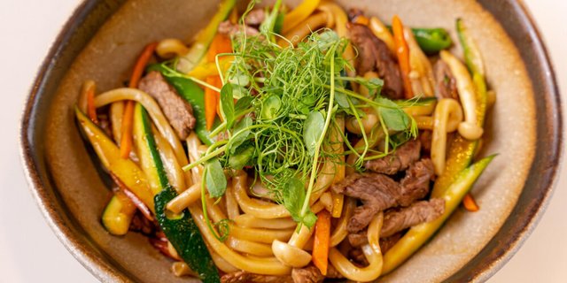 Stir Fried Yaki Udon