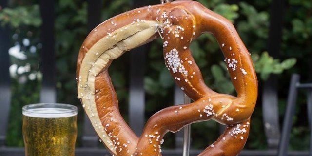 Giant Bavarian Pretzel