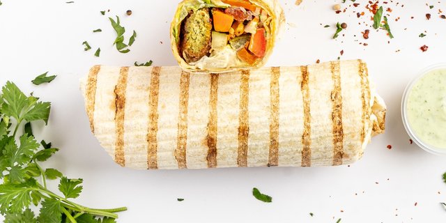 Build-Your-Own Vegetarian Wrap Bar