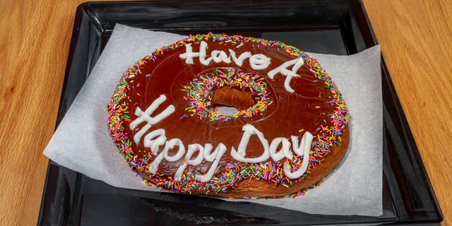 Giant Party Doughnut