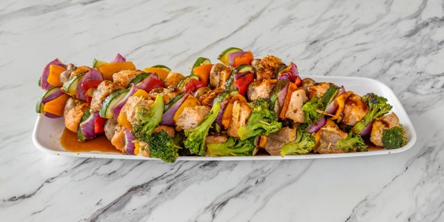 Salmon Skewers
