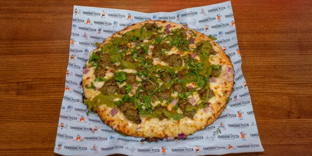 Lamb Kabab Pizza
