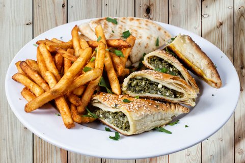 Spanakopita Plate