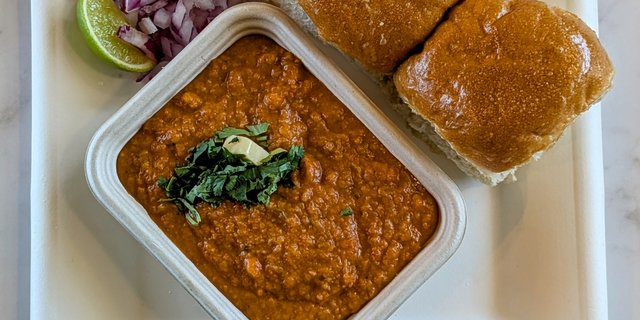 SPICY Pav Bhaji - Amul Butter